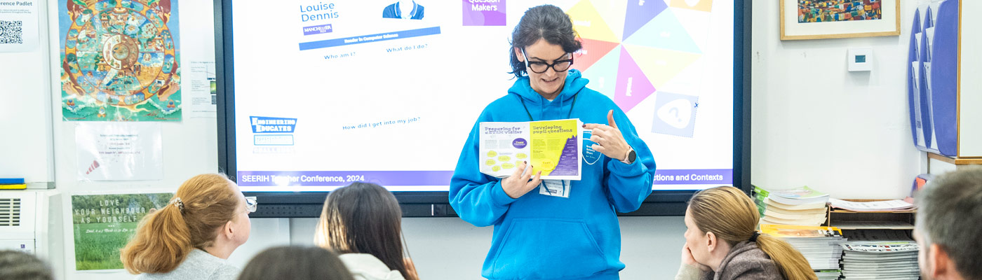 GSSfS and STEM VIP rescources in use at the SEERIH Teacher Conference